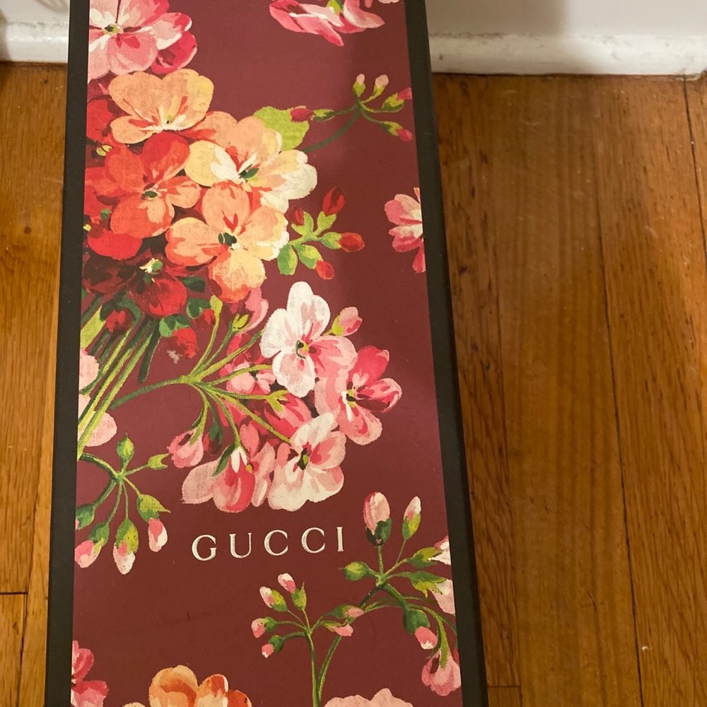 Gucci Blooms Supreme floral slide sandal